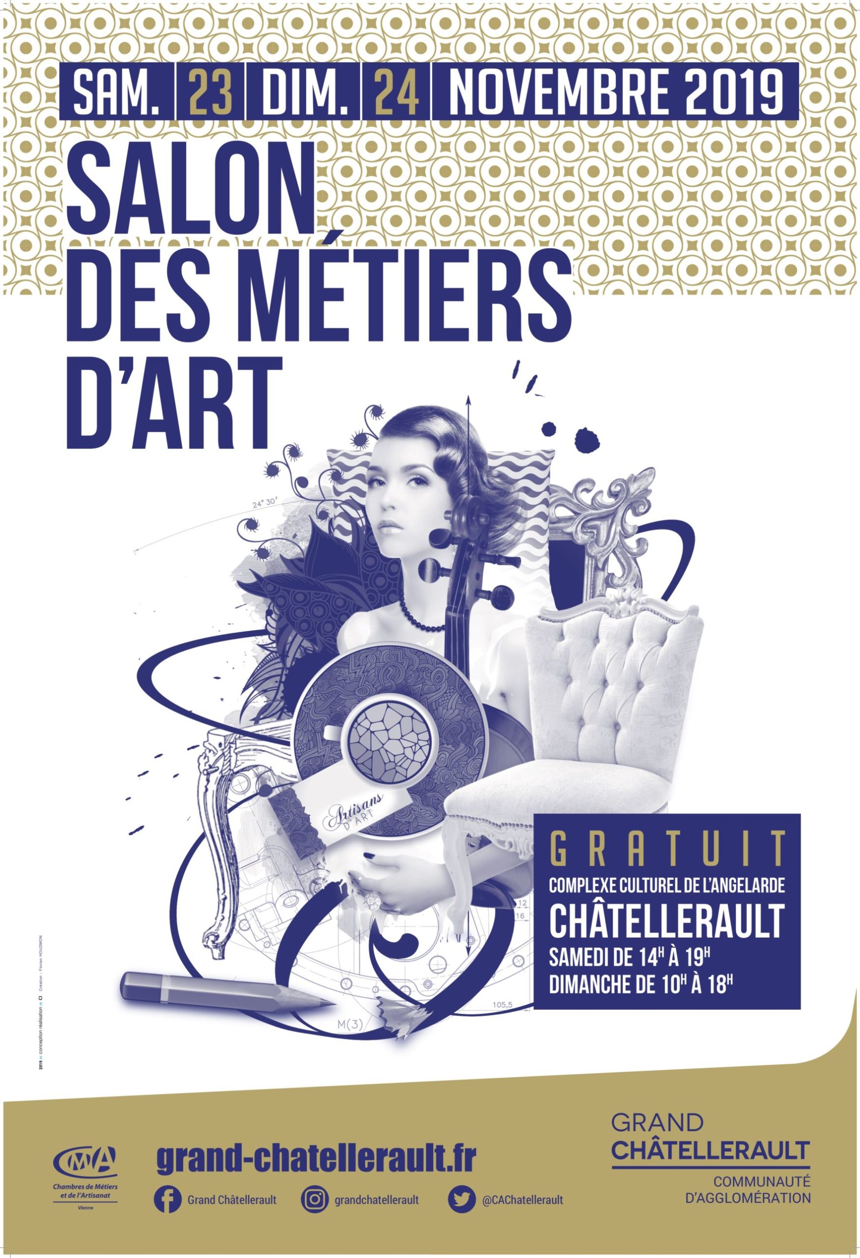 salon des métier d'Art à Chatellerault
