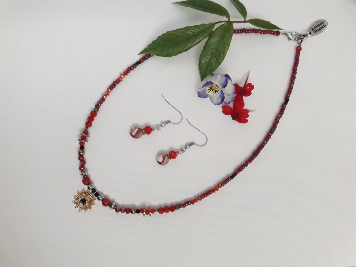 Collier Talisman œil