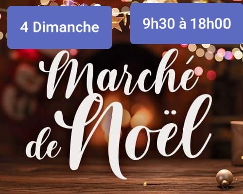 Marché de Noël de Mignaloux-Beauvoir le dimanche de 4 décembre