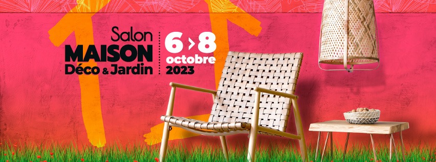 Salon Maison et Déco le 6.7 et 8 oct 2023 au parc exposition de Poitiers