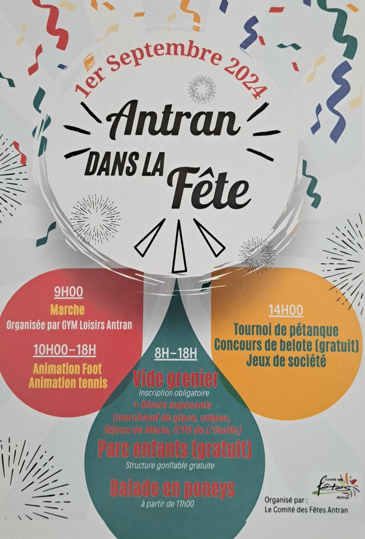 Exposition le 1 er septembre à Antran