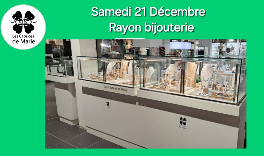 Rdv samedi 21 décembre au Printemps de Tours