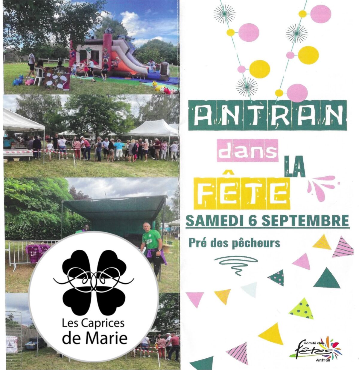 Fête d'Antran le samedi 6 septembre