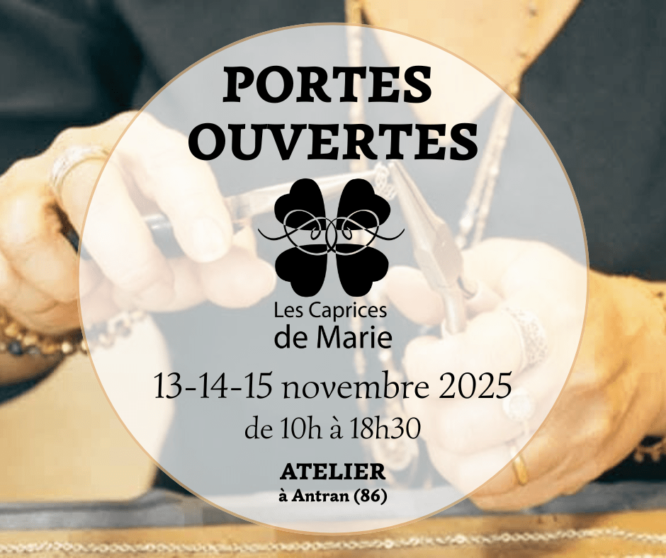 Portes Ouvertes de l'atelier Les Caprices De Marie les 13,14,15 novembre