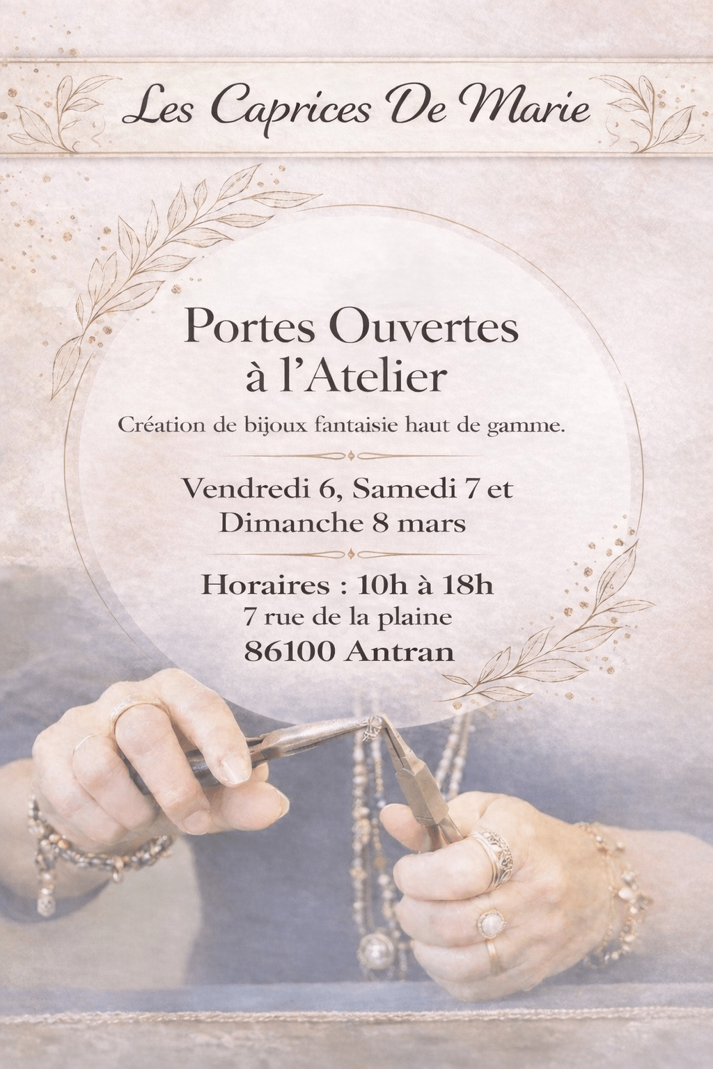 Portes Ouvertes le 6.7 et 8 mars 2026